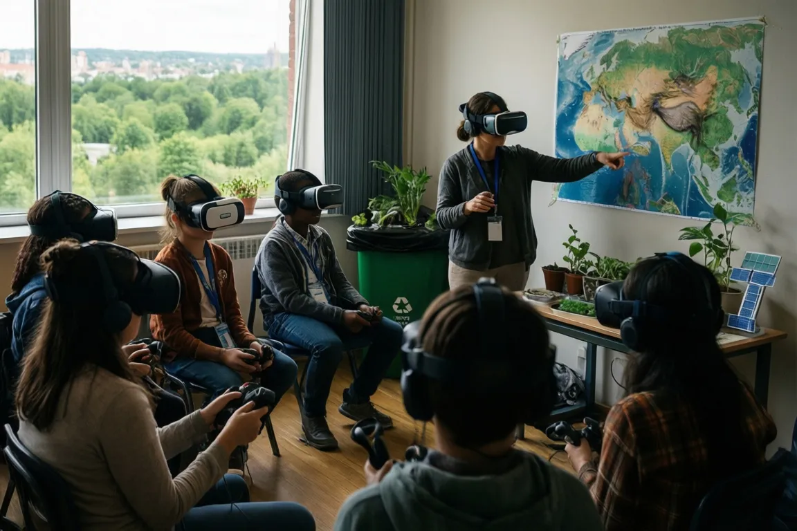 How Virtual Worlds Can Educate and Inspire Climate Action